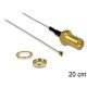 Delock antenna kábel RP-SMA jack > MHF IV/HSC MXHP32 20cm (88815)