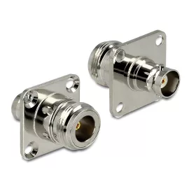 Delock Adapter N jack > 7/16 jack, nikkelezett réz