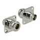 Delock Adapter N jack > 7/16 jack, nikkelezett réz