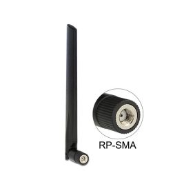   Delock WLAN 802.11 ac/a/h/b/g/n RP-SMA antenna 3 ~ 5 dBi mindenirányú csatlakozással (88898)