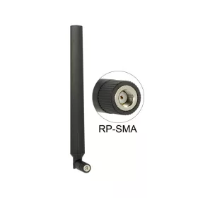 Delock WLAN antenna 802.11 ac/a/h/b/g/n fekete  (88913)
