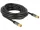 Delock IEC(koax)-dugó > IEC(koax)-hüvely RG-6/U antenna kábel  5m fekete (88925)