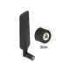 Delock LTE antenna SMA 0,5 ~ 3 dBi mindenirányú forgatható rugalmas csatlakozóval fekete