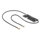 Delock Twin Antenna WLAN MHF/U.FL-LP-068 Compatible Plug 802.11 ac/a/h/b/g/n 3 ~ 5 dBi 2x 150 mm PCB (88984)