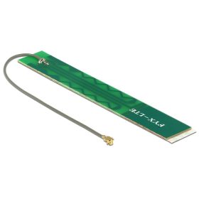   Delock LTE Antenna MHF /U.FL-LP-068 Kompatibilis dugó 3 dBi PCB belső öntapadós ragasztó szerelés (88988)