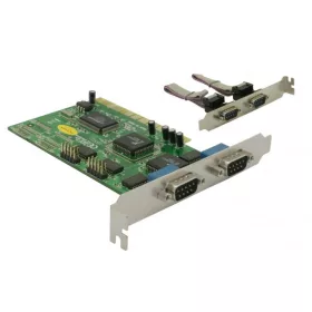 DeLock DL89046 4x soros (RS-232) PCI kártya