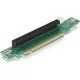 Delock DL89105 emelő kártya PCI Express x16  90° elfordított bal beillesztés