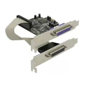 Delock 2xPárhuzamos port bővítő kártya PCI-E (89125)
