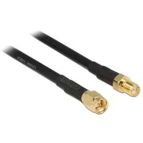   Delock SMA-apa > SMA-anya CFD/RF200 antennakábel 15m (89425)