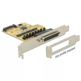 DeLock 4x Soros port bővítő kártya PCIe (89447)