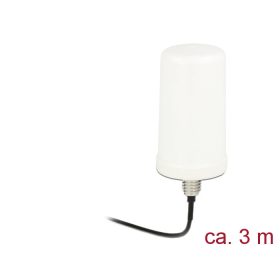   Delock kültéri WLAN antenna RP-SMA csatlakozó 802.11 ac/a/h/b/g/n (89449)