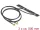 Delock WLAN 802.11 ac/a/h/b/g/n ikerantenna, 2 x MHF csatlakozódugó, 5 dBi, 500 mm-es NYÁK-lap, bels (89457)