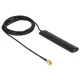 Delock GSM UMTS LTE WLAN 2,4 GHz-es antenna SMA Plug 2 dBi 2dBi mindenirányú ragasztásos rögzítéssel (89491)