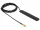 Delock DAB+ DVB-T2 antenna SMB dugó 20 dBi aktív mindenirányú fekete öntapadós rögzítéssel (89497)