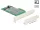 DeLock 2x M.2 bővítő kártya PCI-E (89536)