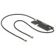 Delock Twin Antenna WLAN MHF IV /HSC MXHP32 compatible plug 802.11 ac/a/h/b/g/n 3 - 5 dBi 2 x 150 mm (89569)
