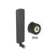 Delock LTE antenna SMA-dugó 2 dBi mindenirányú, dönthető csatlakozással (fekete színű) (89604)