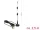 Delock LTE antenna SMA-dugó 90  2,5 dBi irányítatlan, rögzített, mágneses talppal és csatlakozókábel (89614)