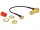 Delock Antenna kábel SMA 90  anya válaszfali csatlakozóval > MMCX 90  csatlakozó 10 cm 1.37 menethos