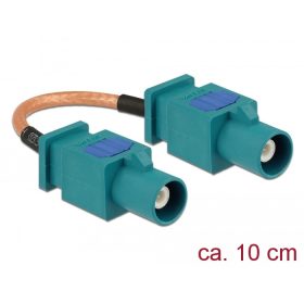   Delock Antennakábel, FAKRA Z-dugó > FAKRA Z-dugó, RG-316 10 cm