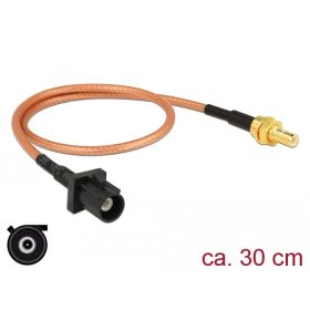   Delock Antennakábel, FAKRA Z-dugó > SMB-dugó, RG-316 30 cm