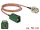 Delock Antenna kábel FAKRA E-hüvely > BNC-dugó RG-316 50 cm
