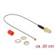Delock antenna kábel RP-SMA anya> MHF / U.FL-LP-068 apa 20cm (89831)
