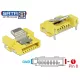 Delock Csatlakozó SATA 6 Gb/s anya 8 tűs táp (89887)