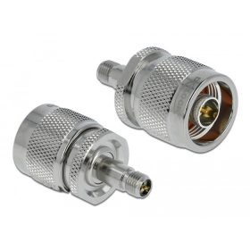 Delock Adapter N-dugó apa RP-SMA csatlakozóhüvely