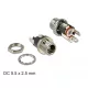 Delock DC bulkhead anya csatlakozó 5,5 x 2,5 x 9,5 mm dugóméretű anya (89911)
