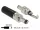 Delock DC csatlakozó apa 5,5 x 2,5 mm dugómérettel és 12,0 mm hosszal (89916)