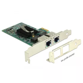 DeLock 89944 2 portos Gigabit hálózati PCIe kártya
