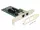 DeLock 89944 2 portos Gigabit hálózati PCIe kártya