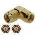 Delock Adapter RP-SMA-dugó apa RP-SMA-dugó 90  10 GHz
