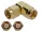 Delock Adapter SMA-dugó apa SMA-dugó 90  10 GHz (89950)
