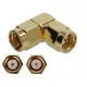 Delock Adapter SMA-dugó apa RP-SMA-dugó 90  10 GHz (89951)