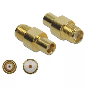   Delock Adapter, SMA csatlakozóhüvely apa MCX csatlakozóhüvely 10 GHz