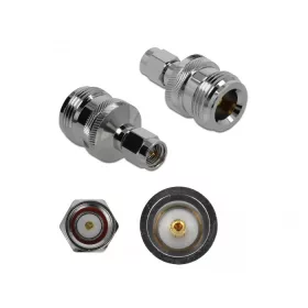 Delock Adapter N -hüvely apa SMA-dugó 10 GHz