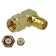 Delock Adapter SMA-dugó apa RP-SMA csatlakozóhüvely 90  3 GHz
