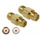Delock Adapter, SMA csatlakozóhüvely apa SMA csatlakozóhüvely 10 GHz (89974)