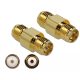 Delock Adapter, SMA csatlakozóhüvely apa RP-SMA csatlakozóhüvely 10 GHz (89975)