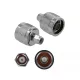Delock Adapter N-dugó apa RP-SMA-dugó 10 GHz