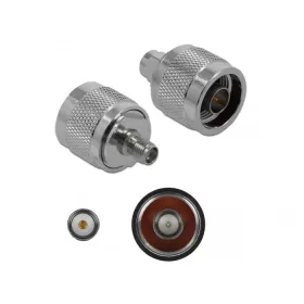   Delock Adapter N-dugó apa SMA csatlakozóhüvely 10 GHz (89983)