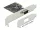 Delock PCI Express Kártya > 1 x RS-232 soros csatlakozó (90000)