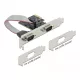 Delock PCI Express Kártya > 2 x RS-232 soros csatlakozó (90001)