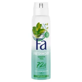 Fa izzadásgátló deospray 150 ml Fresh&Dry Green tea