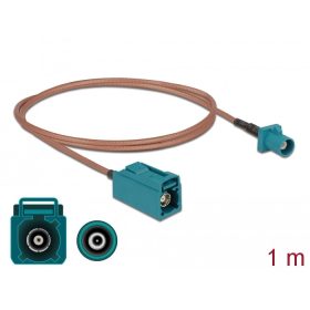   Delock Antennakábel FAKRA Z-dugó > FAKRA Z-hüvely RG-316 1 m