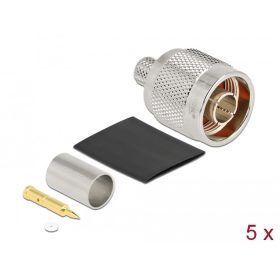   Delock N apa LMR 300 krimpelésére illeszkedő süllyesztő csővel (90021)