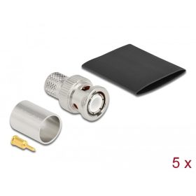   Delock BNC apa LMR 400 krimpelésére illeszkedő süllyesztő csővel (90024)