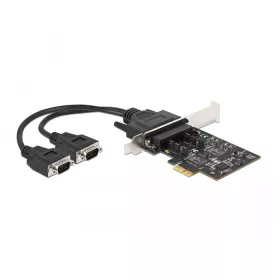   Delock PCI Express Kártya > 2 x RS-422/485 soros csatlakozó 15 kV ESD védelemmel (90048)